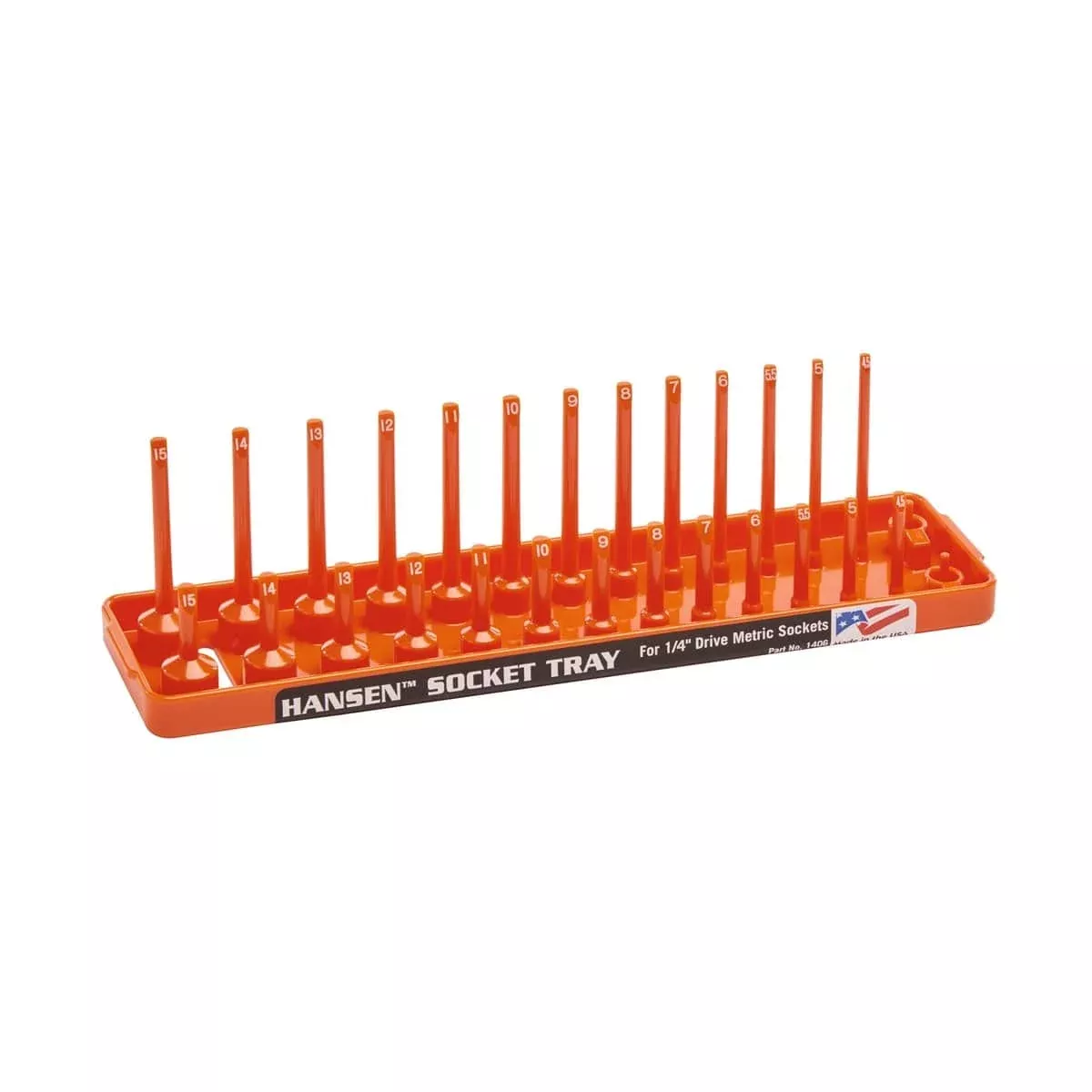 Hansen Global 1406 Soc Holder 1/4″ Dr Metric Regular Deep