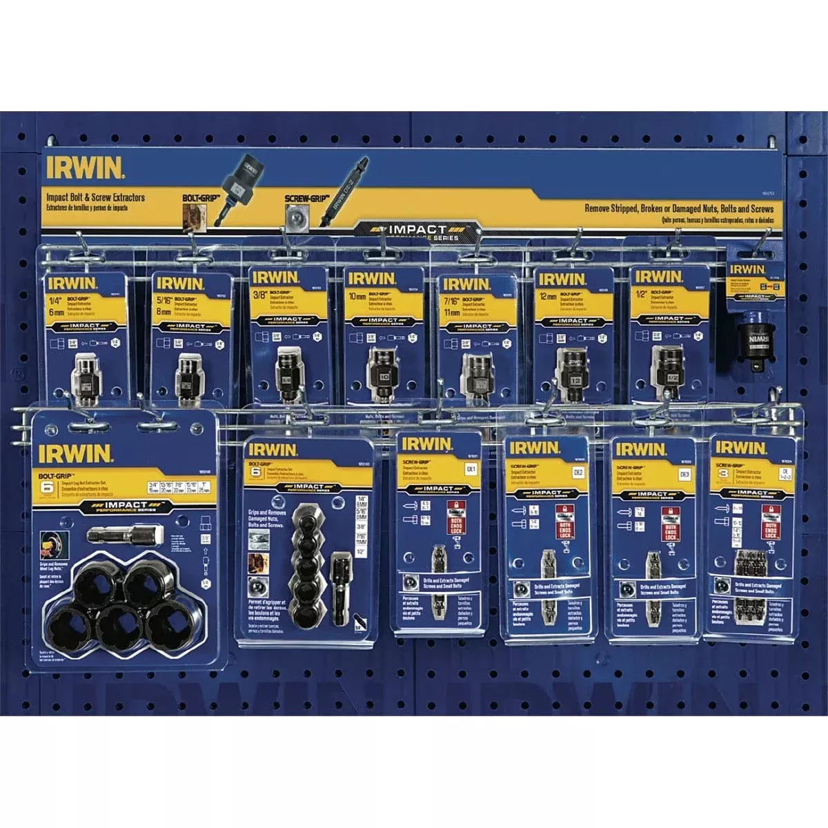 Hanson 1906750 Impact 25Pc Extractor Merchandiser