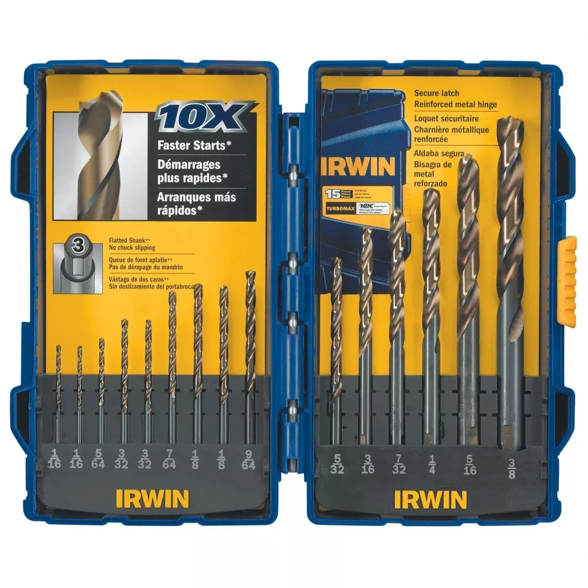 Hanson 318015 Turbomax Turbo Point - 15 Pc. Set