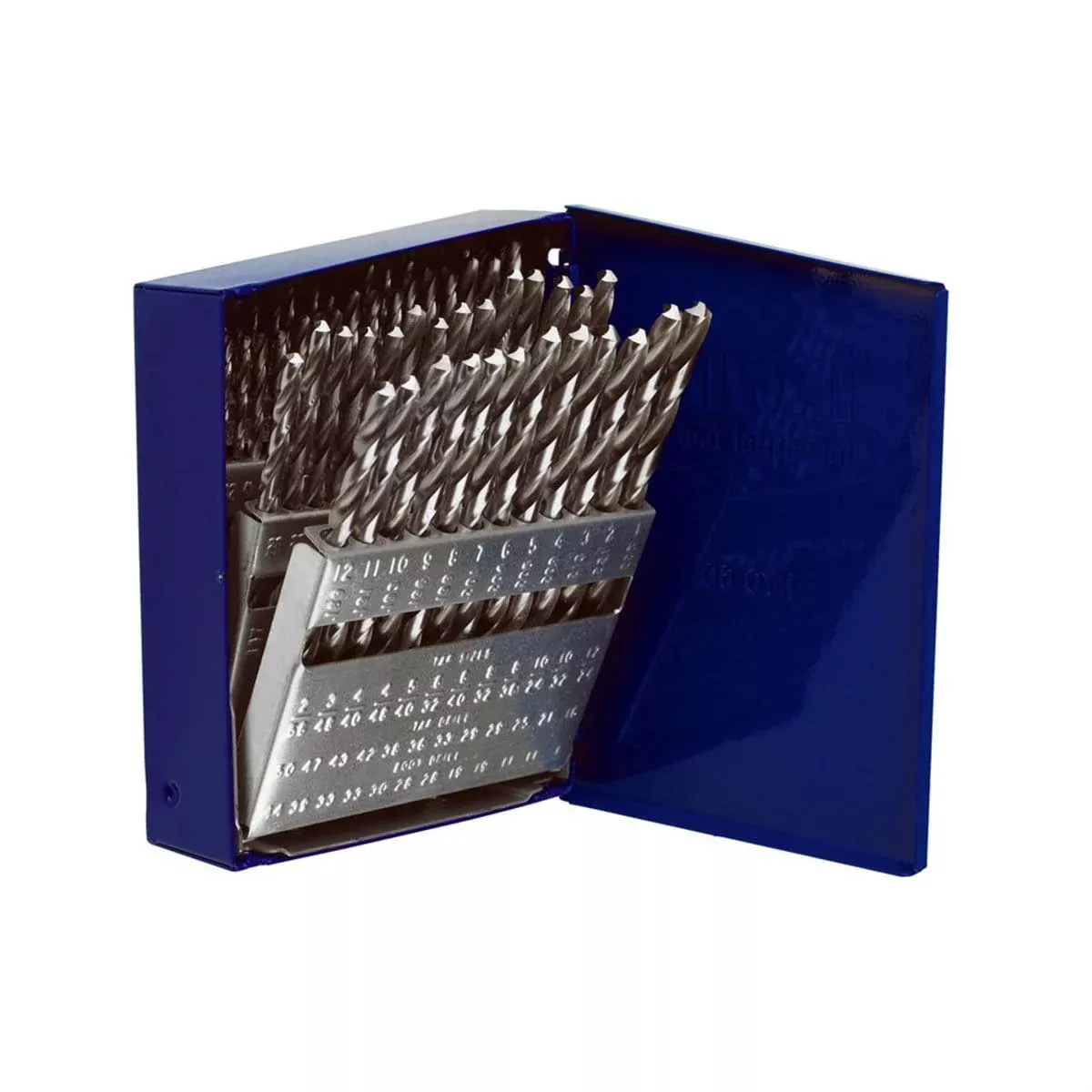 Hanson 80181 60PC WIRE GAUGE NUMBER DRILL BIT SET