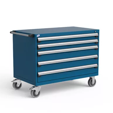 Heavy Duty Mobile Cabinet - 48 Inch Wide - 3