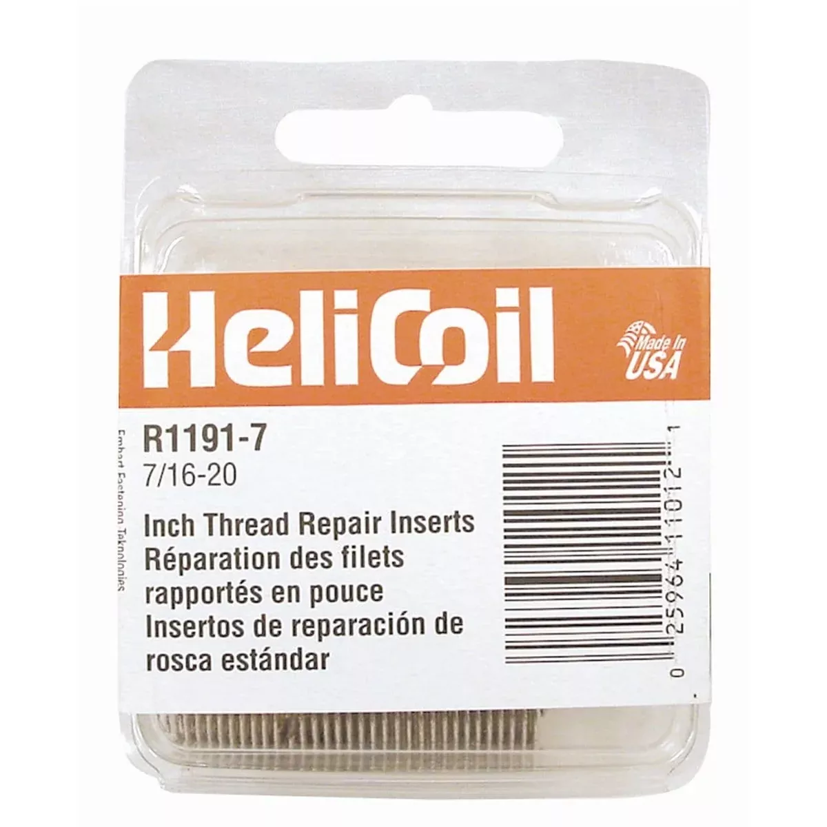 Helicoil R1191-7 Insert 7/16-20 6PK