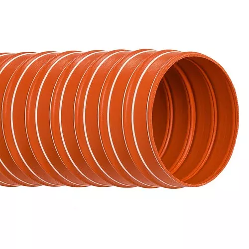Hi-Tech Duravent Flex-Flyte L9 6 in. x 25 ft. Duct Hose, Red – Hose Only