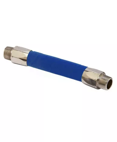 Husky CP10HWB12 EagleFlex 5/8'' x 12' Blue Hardwall Whip Hose