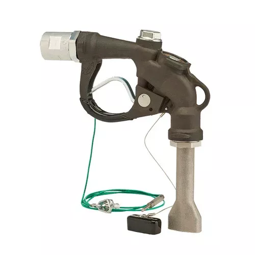 Husky Falcon 1 1/4 in. FNPT Manual Overwing Aircraft Fueling Nozzle w/ Duck Bill Spout