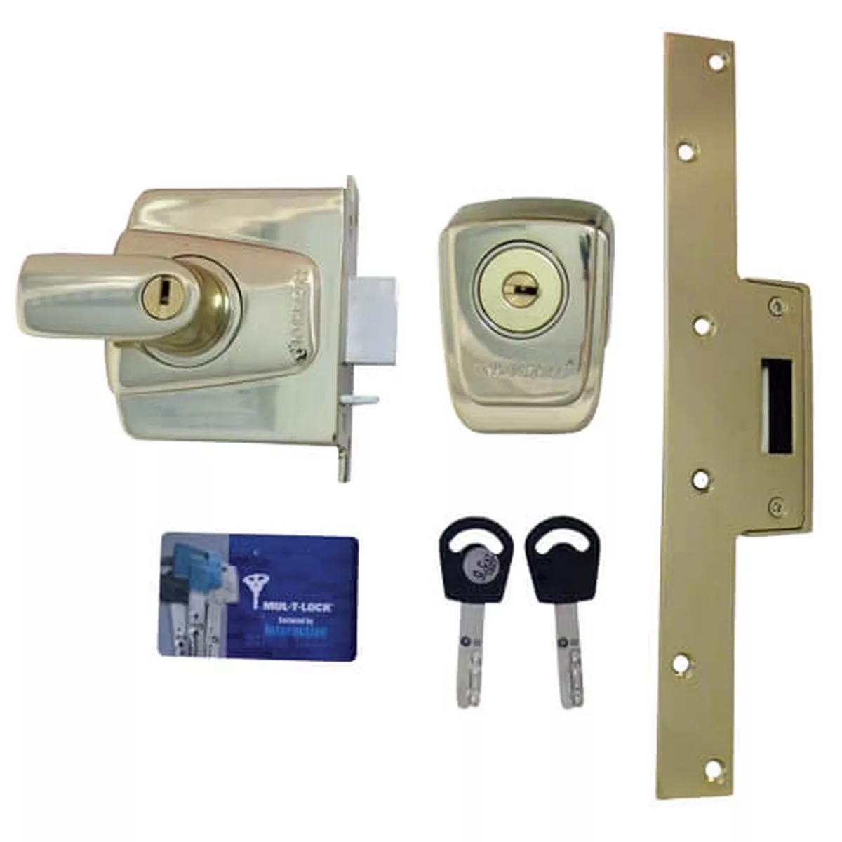 Ingersoll SC100 London Line BS3621:2007 High Security Nightlatch
