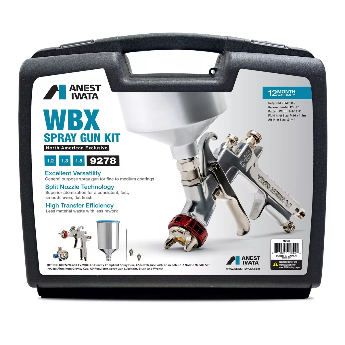 Iwata 3 Spray Gun Kit IWA9267