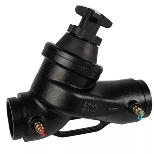 Jomar Valve TG-IGG 4 in. Ductile Iron Grooved End Multi-Turn Manual Balancing Valve – 235 WOG