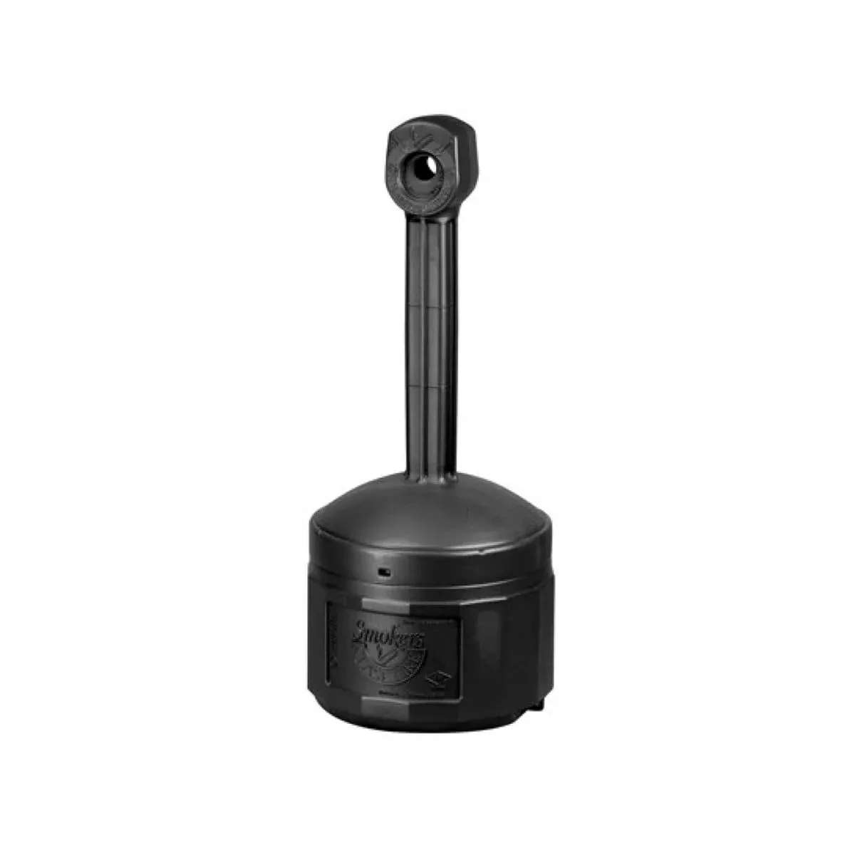 Justrite Mfg. Co. 26800D Smokers Cease Fire Black