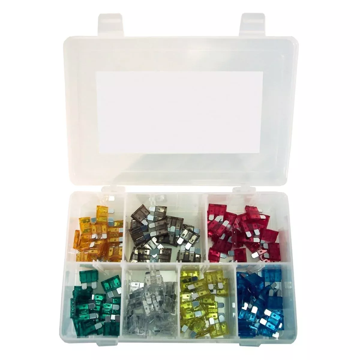 K Tool International 00080 120-pc Auto Fuse Assortment, Color Coded, 5 - 30 Amp