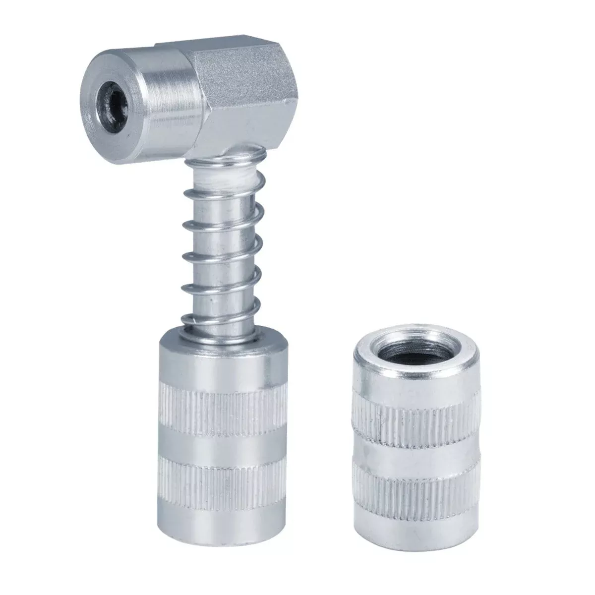 K Tool International HC-90Q Quick Connect 90 Degree Compact Grease Coupler