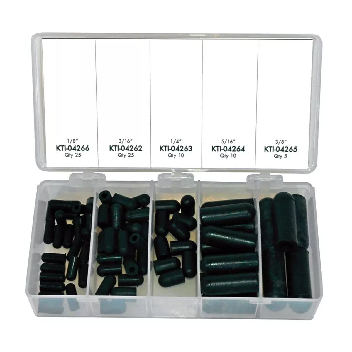K Tool International KTI-00040 Vacuum Tee Kit- 75 Piece