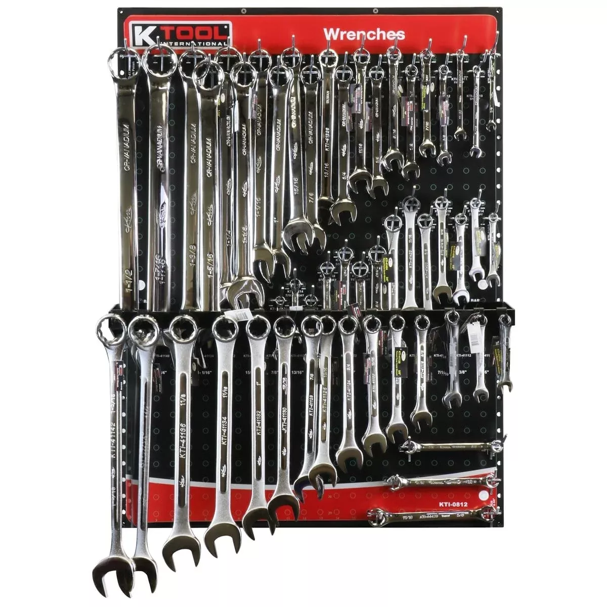 K Tool International KTI-0812 Wrenches Display