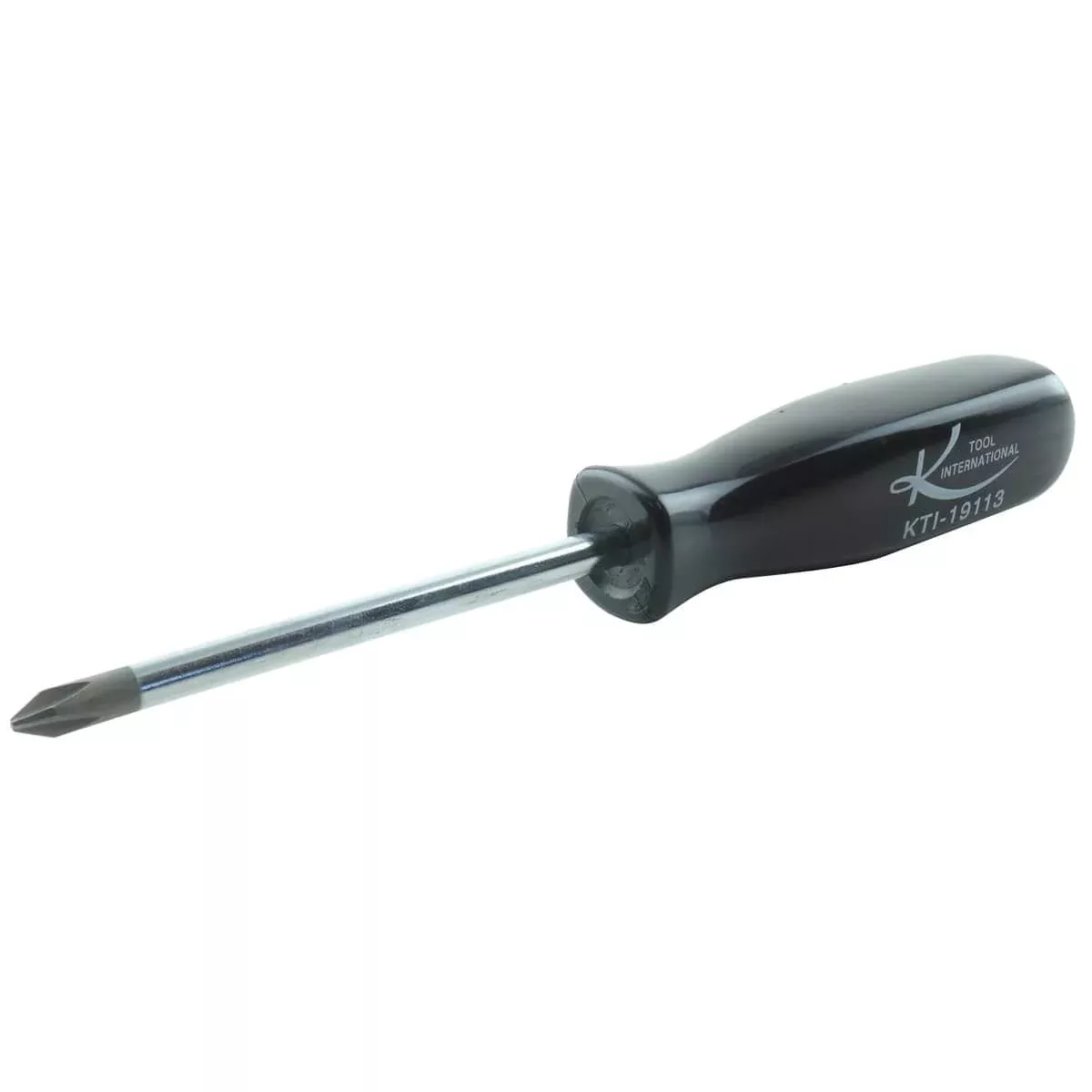 K Tool International KTI-19113 No. 1 X 3 In. Phillips Screwdriver Black Handle (E