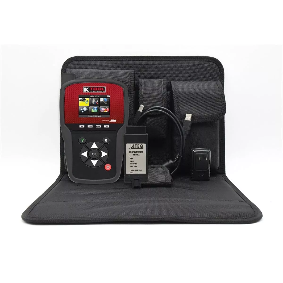 K Tool International KTI VT46 OBD Kti Tpms Pro With Obdii And Soft Case