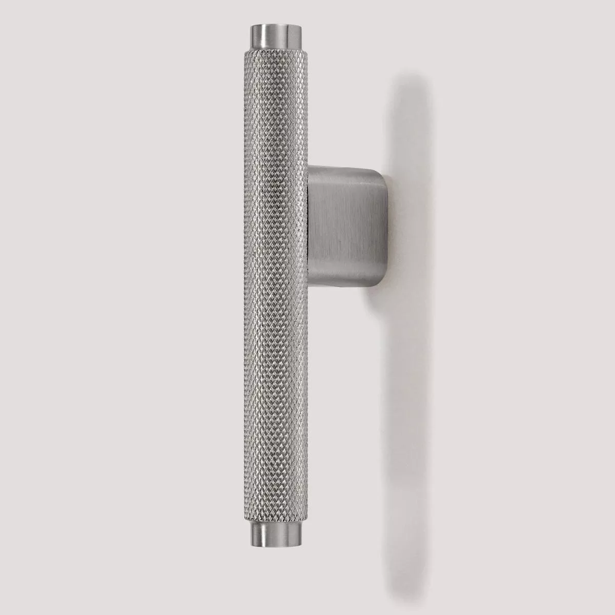 KEPLER Knurled L-Bar Handle – Stainless Steel