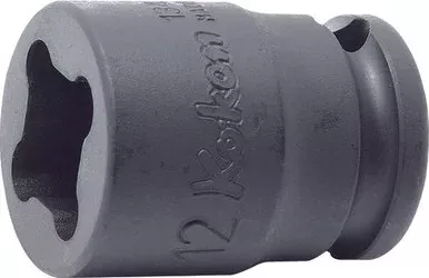 Koken 13400-10WN 3/8 Sq. Dr. Socket10mm 4 point Length 32mm Weld Nut