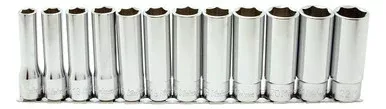 Koken RS4305M/10, 1/2 Sq. Dr. Socket set10-22mm 12 point 300mm10 pieces