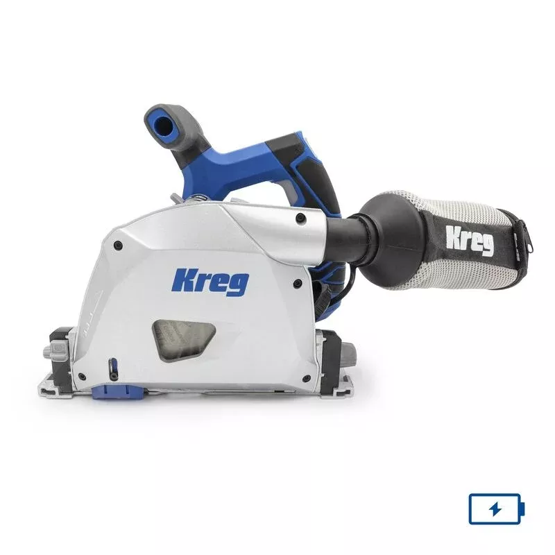 Kreg KPTPS100A 20V Ionic Drive™ 6-1/2″ Plunge-Cut Track Saw