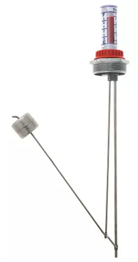 Krueger Sentry Gauge HS2-2-14 Type HS2 2'' Opening Liquid Level Therma Gauge for 14'' Depth Tank
