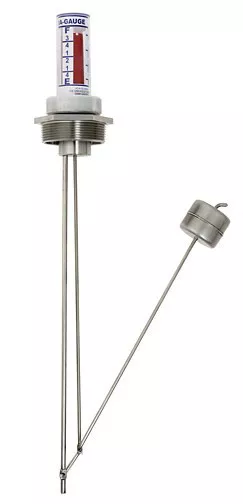 Krueger Sentry Gauge HS3-2-93 Type HS3 2'' Opening Liquid Level Therma Gauge for 93'' Depth Tank