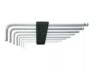 KTC HLD2508, L-Shaped Long Ball Point Hexagon Key Wrench Set (8Pcs.)