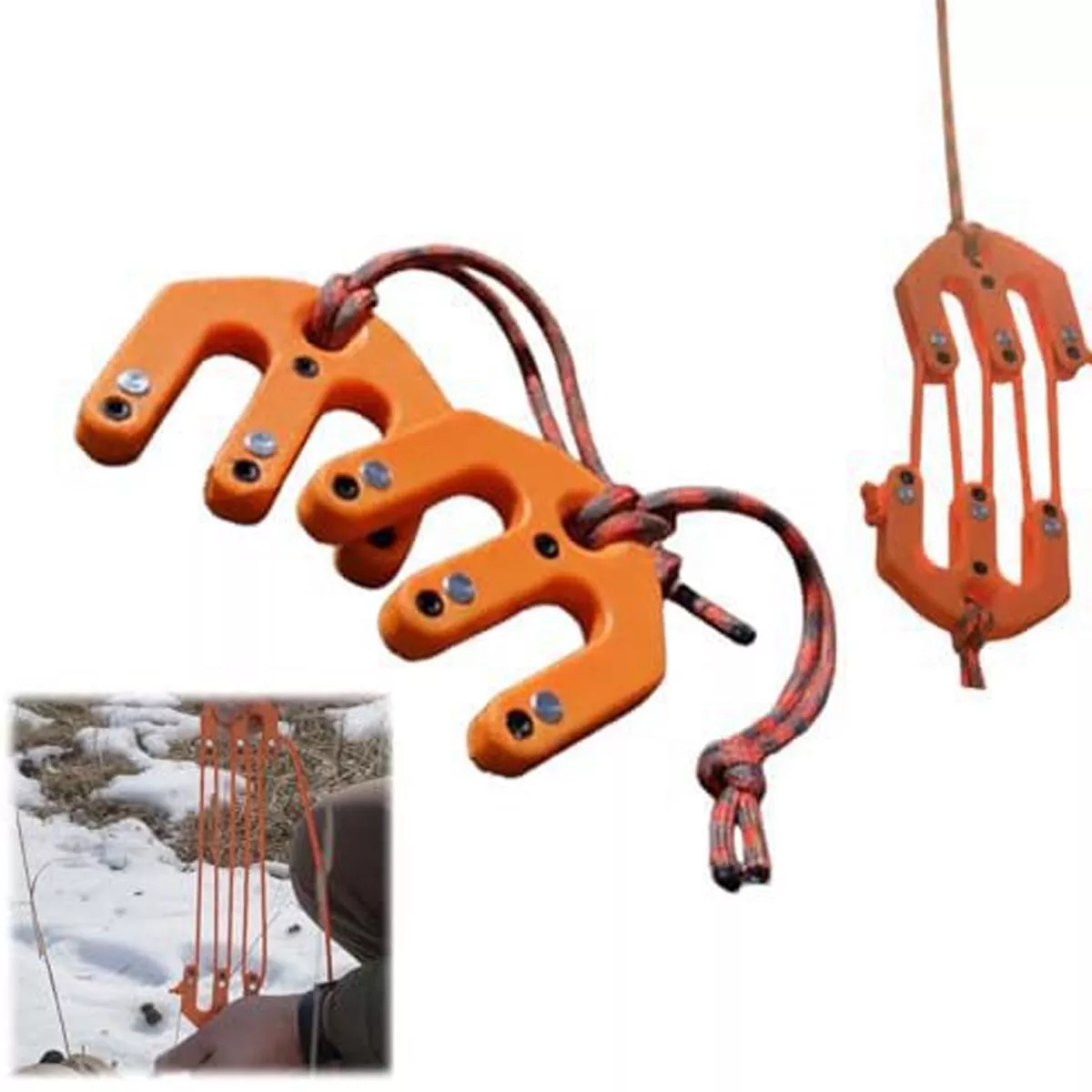 Limited Time Promotion 50% OFFUltralight Hoist Block & Tackle System