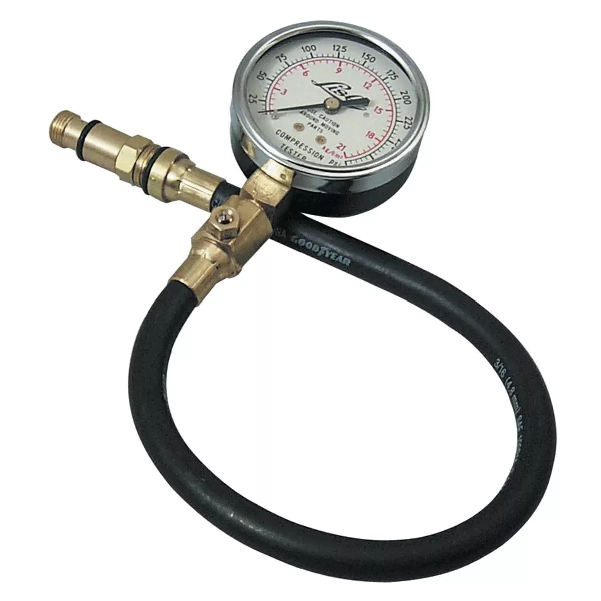 Lisle 20250 Compression Tester 0-300 Psi14Mm & 18Mm