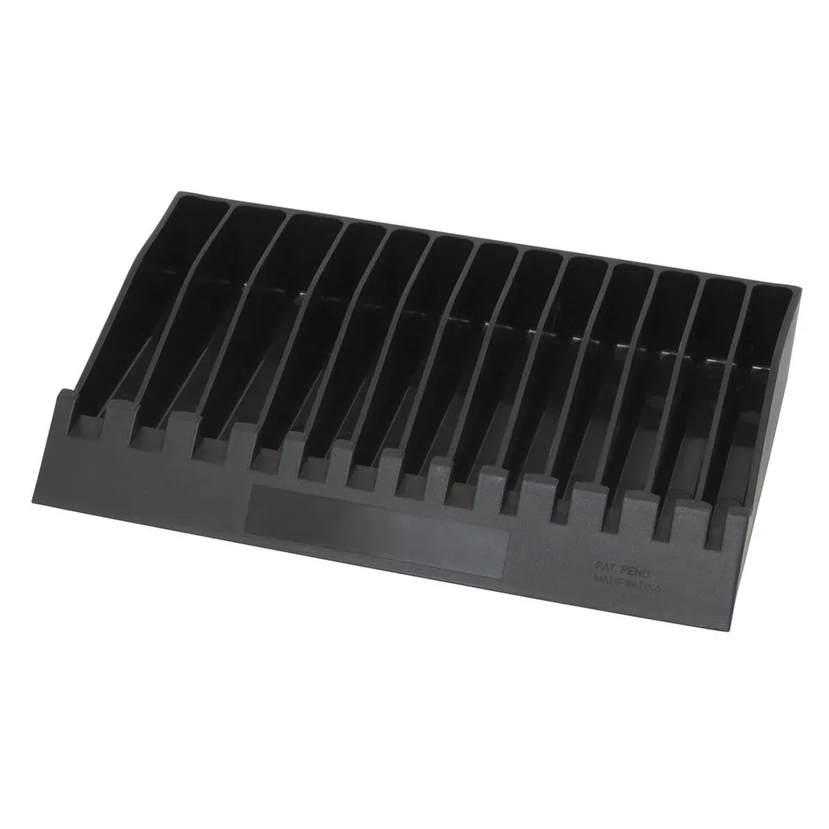 Lisle 40460 Pliers And Wrench Rack, Black