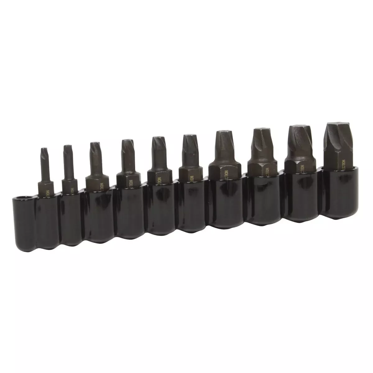 Lisle 61980 10-Piece Stripped Screw Extractor Set