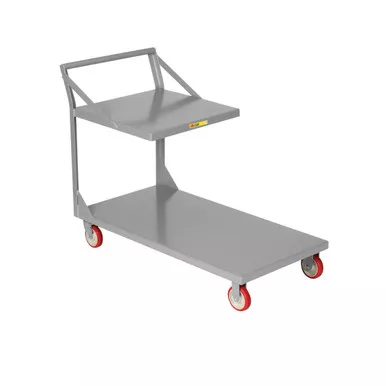 Little Giant Platform Truck with Top Shelf - 1