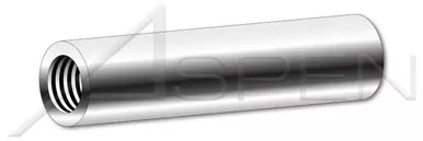 M12-1.75 X 50mm Art. 9070, Metric, Round Coupling Nuts, A4 Stainless Steel