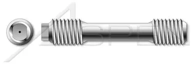 M33-3.5 X 240mm DIN 2510 Type L, Metric, Studs, Double-Ended, Waisted Shank, 1.7709 21CrMoV5-7 Steel