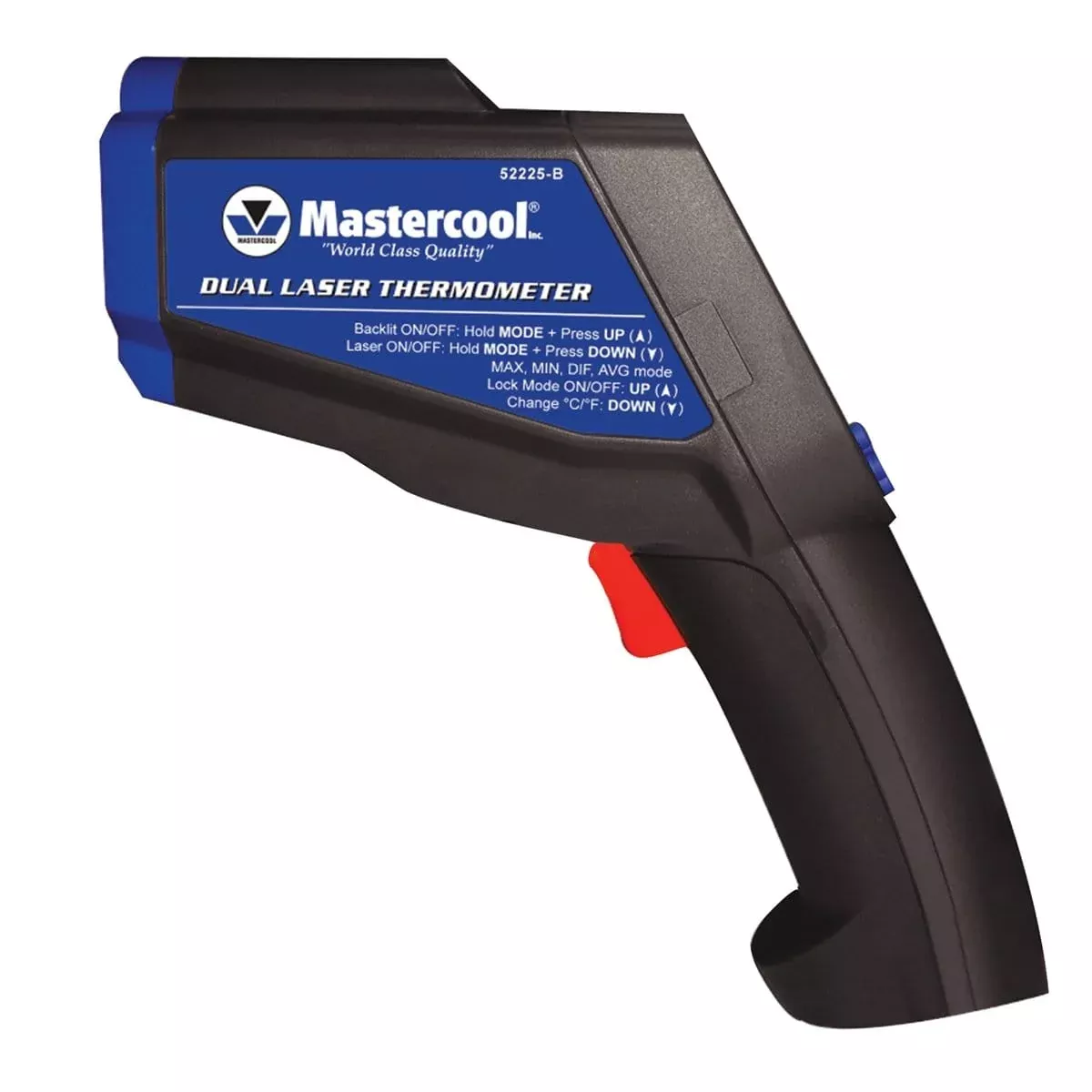 Mastercool 52225-B High Temp Infrared Therm W/Dual Laser -76 – 1850 F