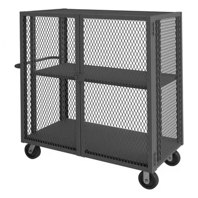 Mesh Truck with 1 Adjustable Shelf - 7