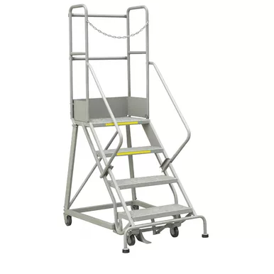 MFRLC354 4 Step Steel Rolling Ladder