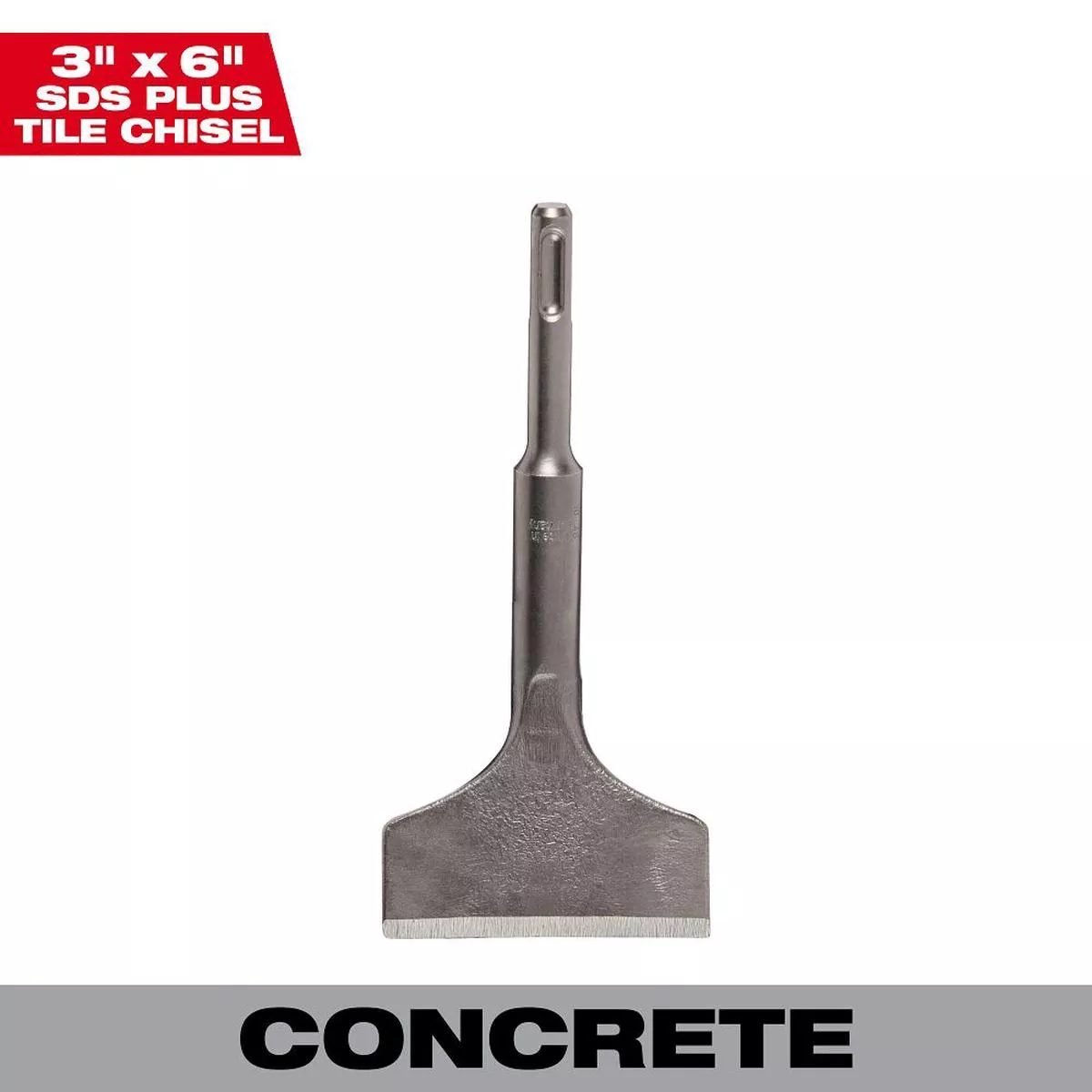 Milwaukee 3″ x 6″ SDS Plus Tile Chisel 48-62-6058