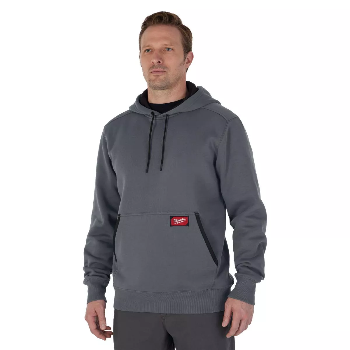 Milwaukee FREEFLEX Midweight Pullover Hoodie – Gray M 351G-M