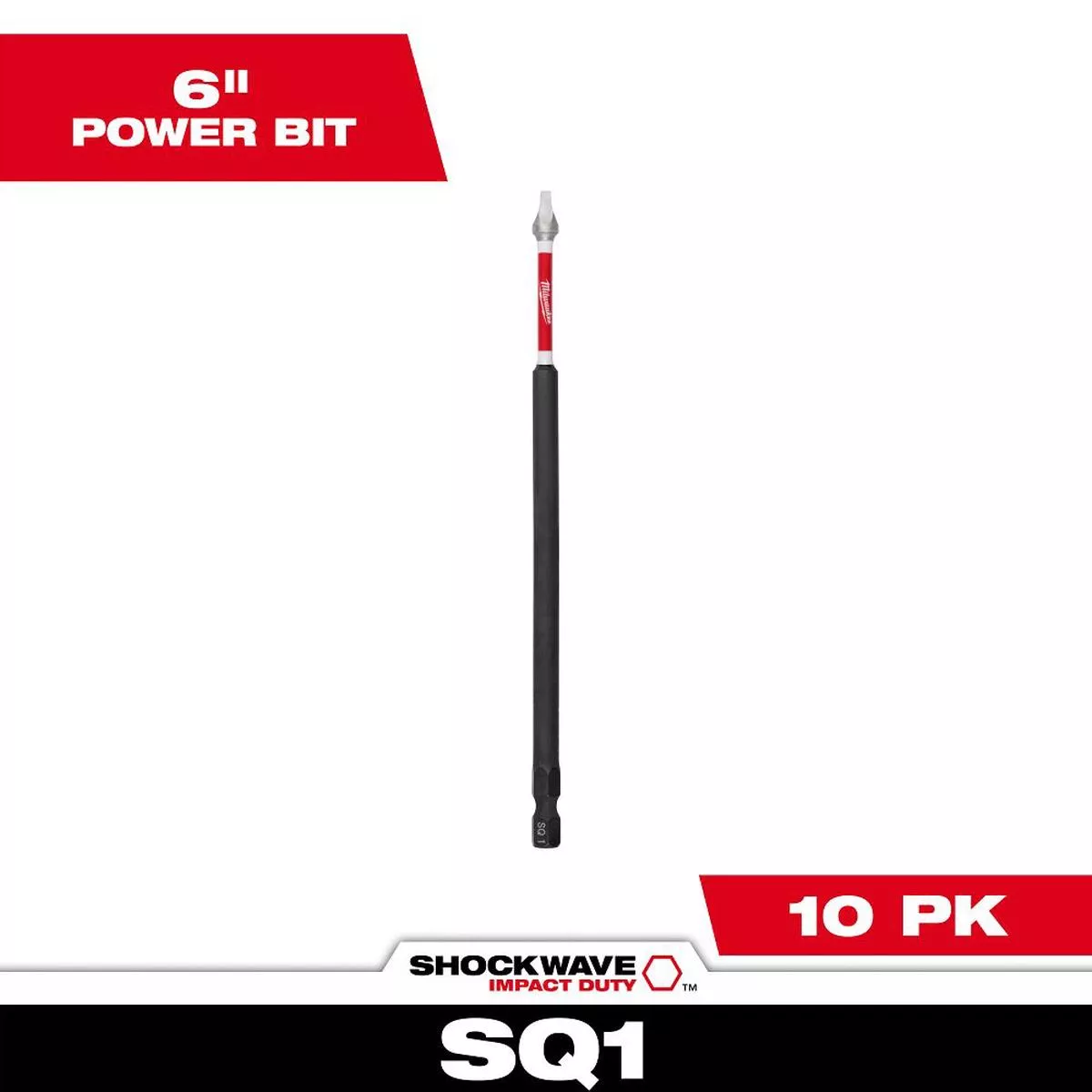 Milwaukee SHOCKWAVE Impact Duty Phillips #2 2″ Driver Bits 48-32-4214
