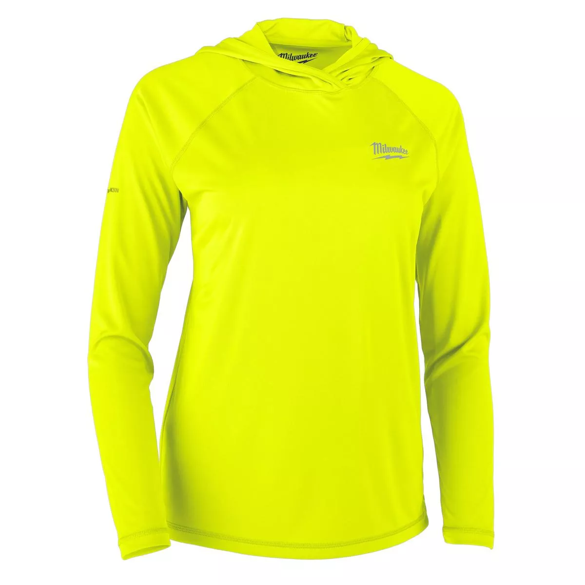 Milwaukee WMN WORKSKIN Hooded Shirt Ylw 2X F550Y-2X