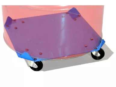 Model 34 Square Drum Dolly - 2