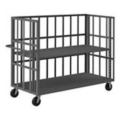 Open Portable Truck with 1 Adjustable Shelf
