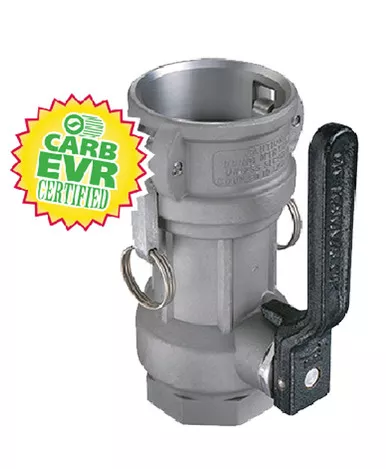 OPW 1772DL-SS30 3'' SS Poppeted Kamvalok Coupler w/ Locking Arms and Lever