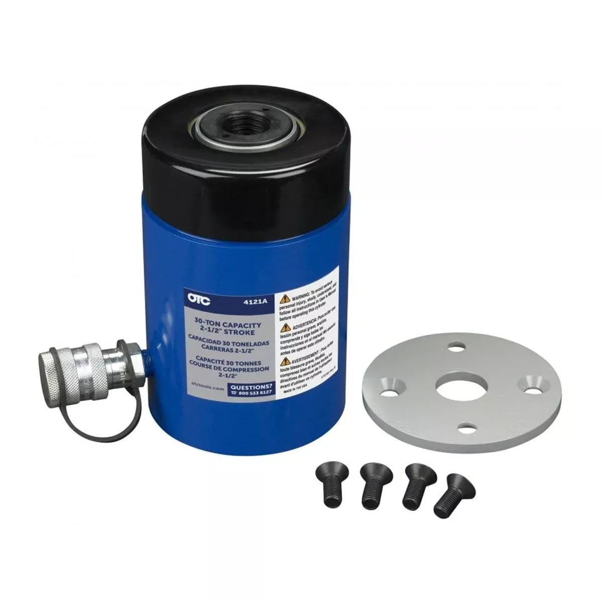 OTC 4121A 30-Ton Power Twin Single-Acting Hydraulic Ram