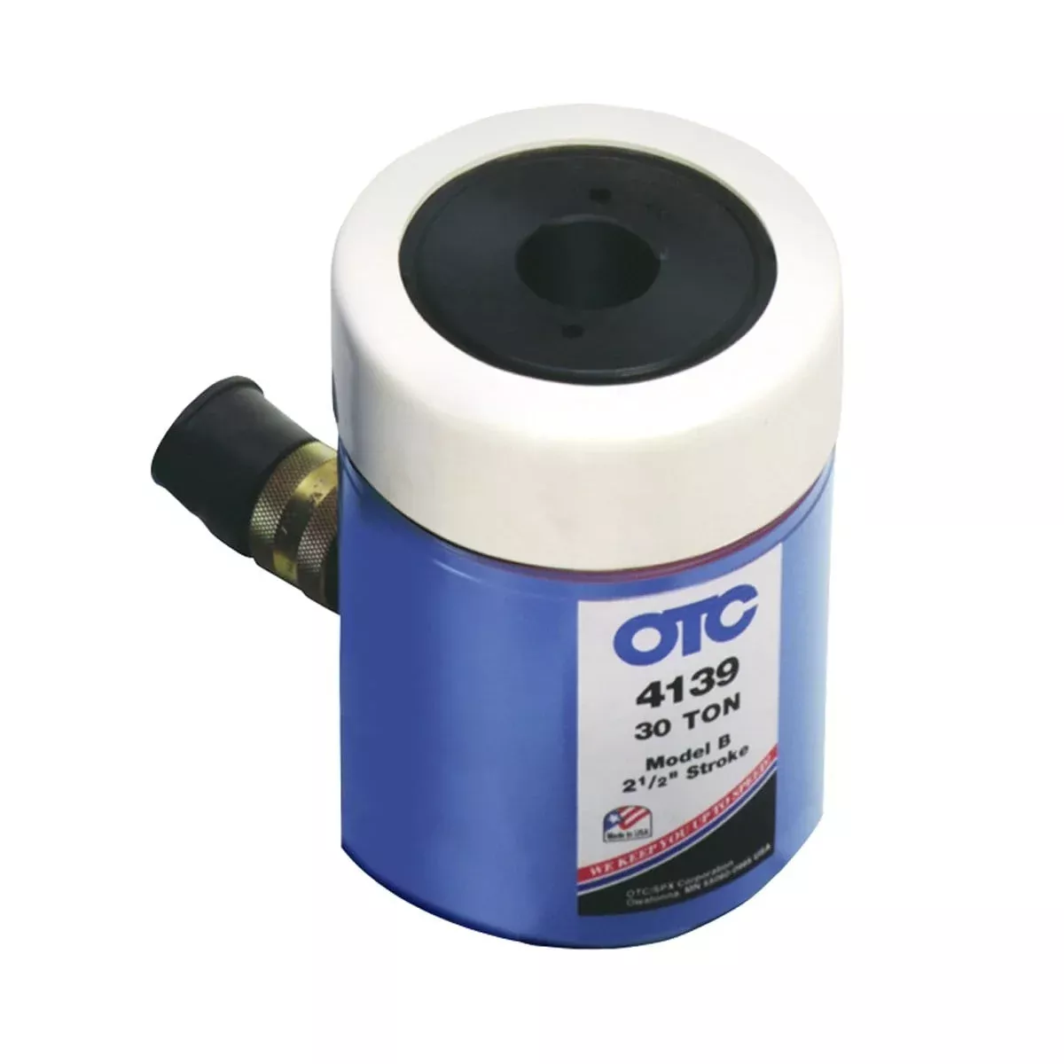 OTC 4139 Ram Spring-Return Hollow Center 30Ton 2-1/2In. St