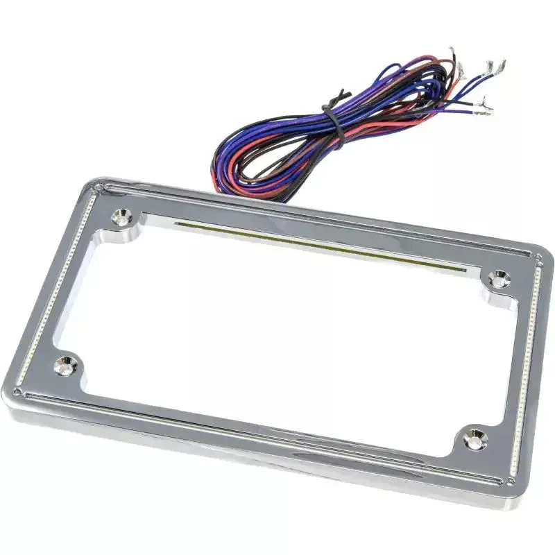 Perfect Plate Light Chrome Universal Fit