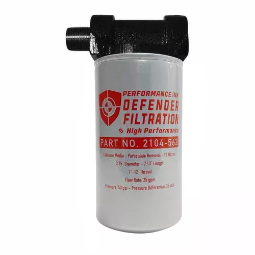 Performance Ink 3/4 in. Gasoline Pump Filter Kit – 10 Micron – 25 GPM