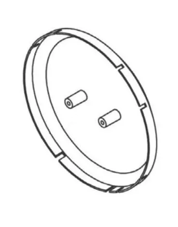 Piusi R16745000 Cover Spring Side for Hose Reels