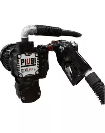 Piusi RKEX140BAS EX140 120V 37GPM UL Continuous Duty Fuel Transfer Pump Basic Kit