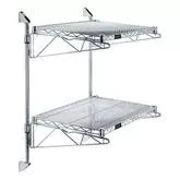Post Wall Mount Cantilever Units 2 Tier Gray Epoxy